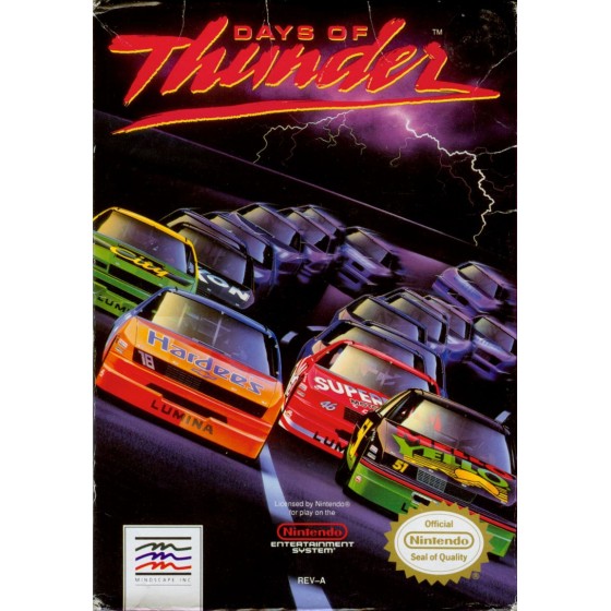 Days of Thunder - NES usato
