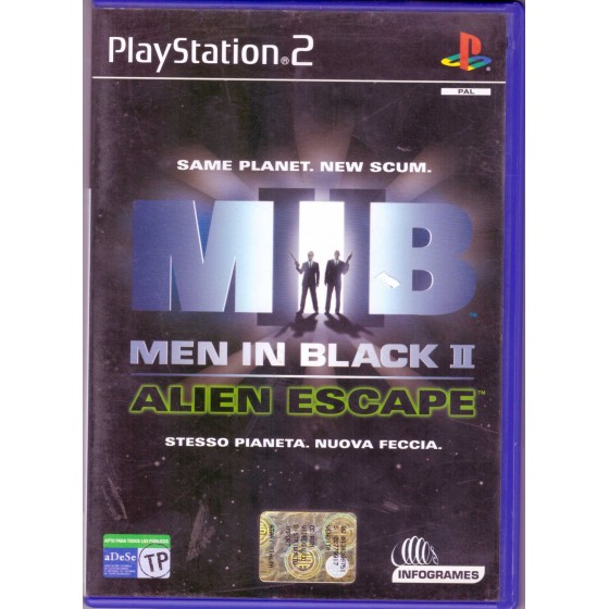 Men In Black II Alien Escape - PS2