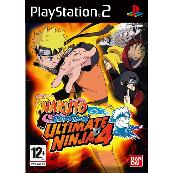 Naruto Shippuden Ultimate Ninja 4 - PS2