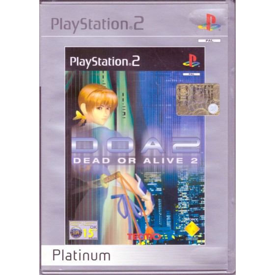 Dead or Alive 2 - Platinum - PS2