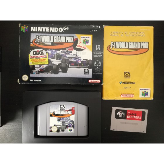 F1 World Grand Prix - Nintendo 64 usato
