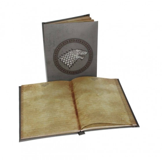 Notebook A5 with Light - Stark - Game of Thrones