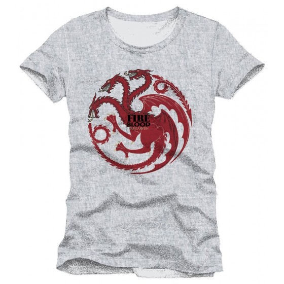 T-Shirt - Fire And Blood Targaryen - Game of Thrones