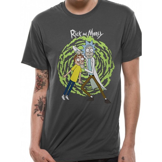 T-Shirt - Spiral - Rick & Morty