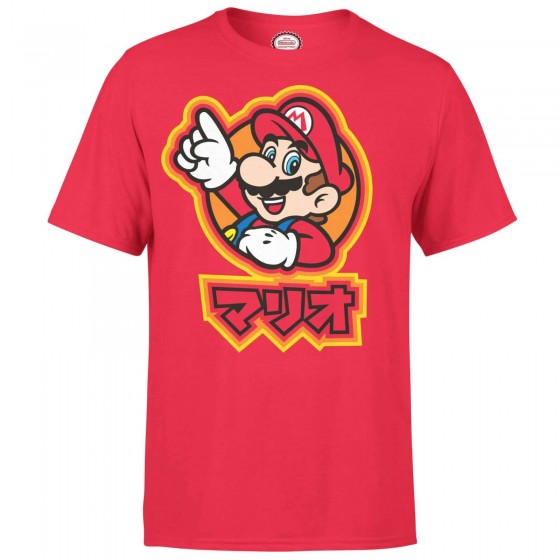 T-Shirt - Mario Kanji - Super Mario