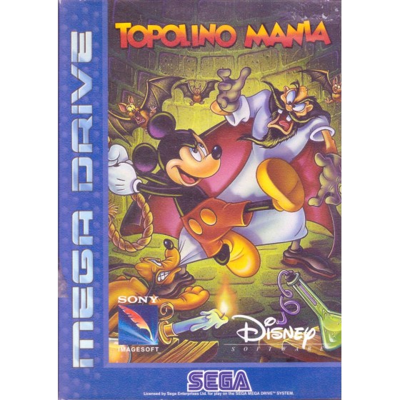 Topolino Mania - Mega Drive