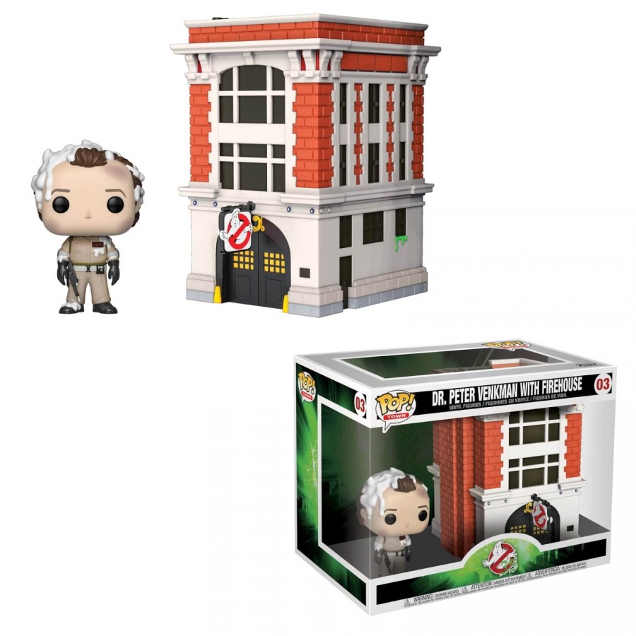 Funko Pop! - Peter Venkman with Firehouse (03) - Ghostbusters