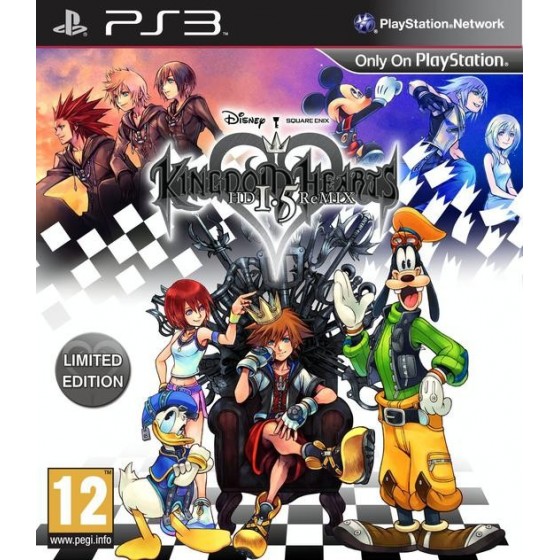 Kingdom Hearts HD 1.5 ReMIX - Limted Edition - PS3 usato