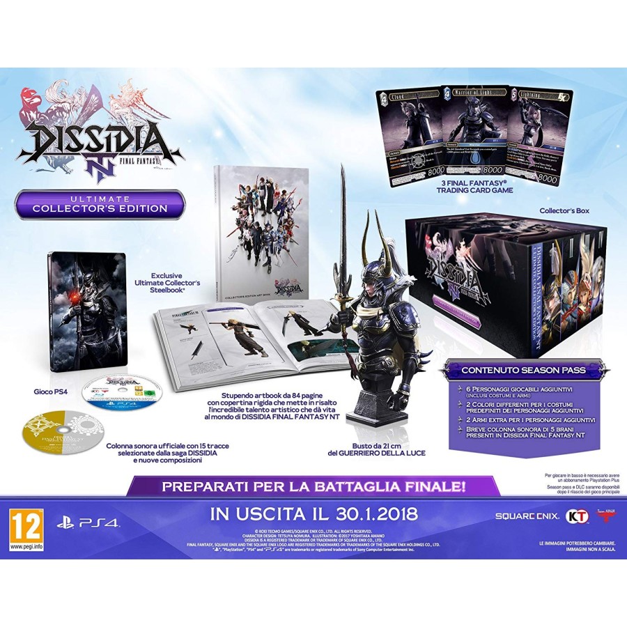 Dissidia Final Fantasy NT - Ultimate Collector's Edition, PS4