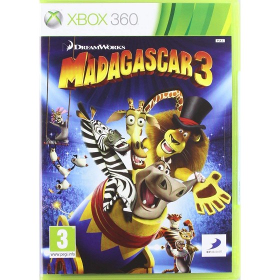Madagascar 3 - Xbox 360 usato