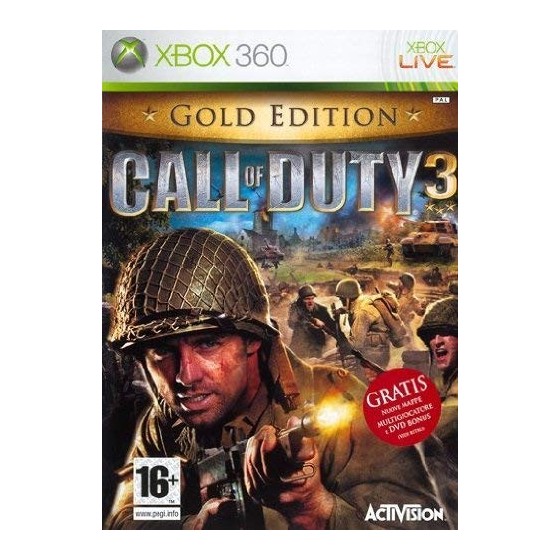 Call Of Duty 3 - Gold Edition - Xbox 360 usato