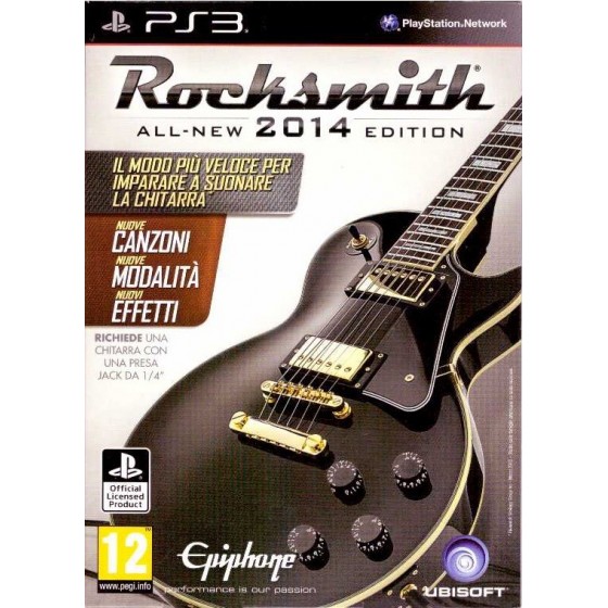 Rocksmith 2014 Bundle Cable - PS3 usato