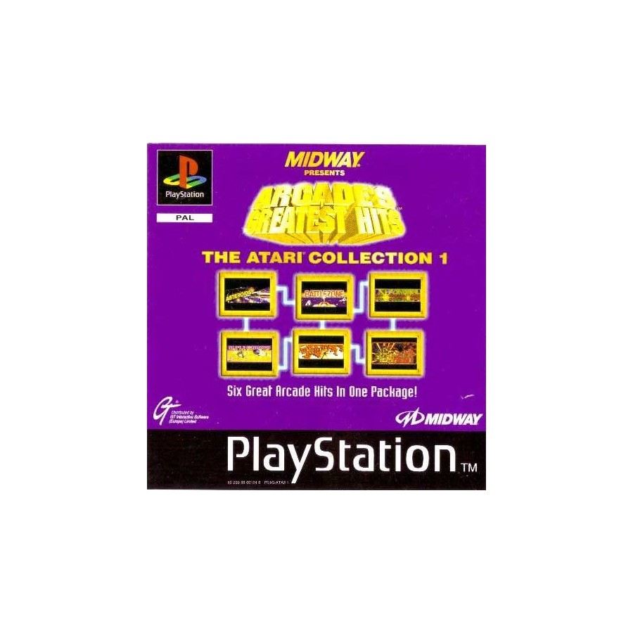 Arcade's Greatest Hits The Atari Collection 1 - PS1