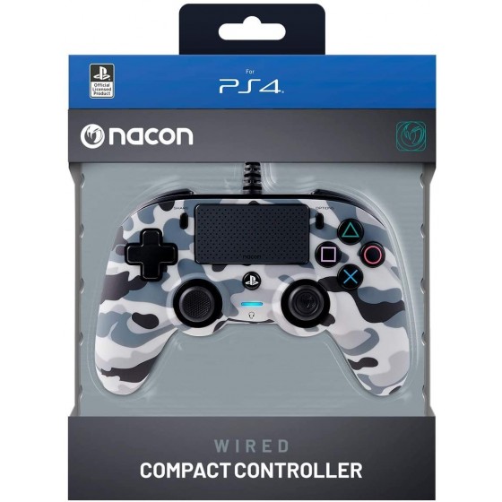 Controller Nacon Compact - Grigio Mimetico - PS4