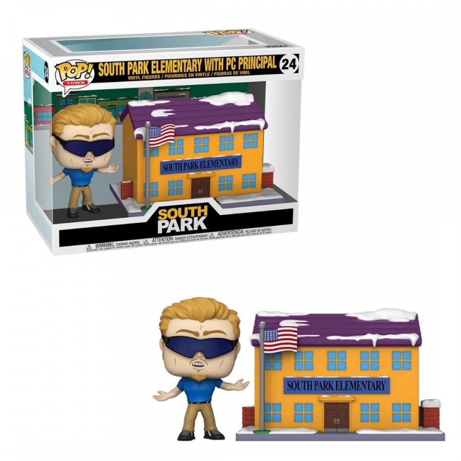 Funko Pop - South Park Elementary with PC Principal (24) - South Park