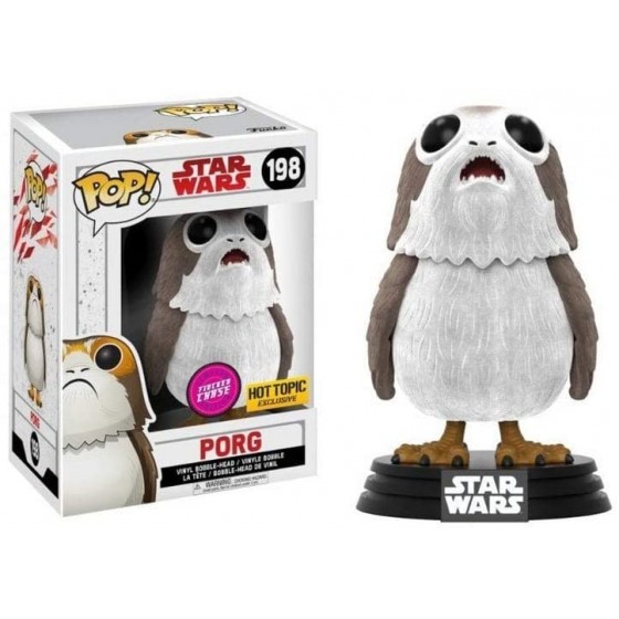 Funko Pop - Porg (Flocked Chase) (198) - Star Wars - The Gamebusters