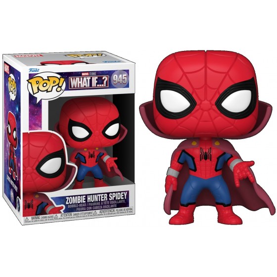 Funko Pop - Zombie Hunter Spidey (945) - Marvel What If...? - The Gamebusters
