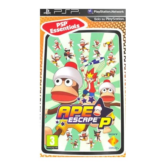 Ape Escape P - Essentials - PSP - The Gamebusters