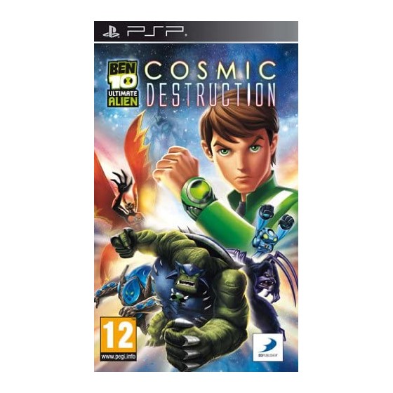 Ben 10 Ultimate Alien Cosmic Destruction - PSP - The Gamebusters
