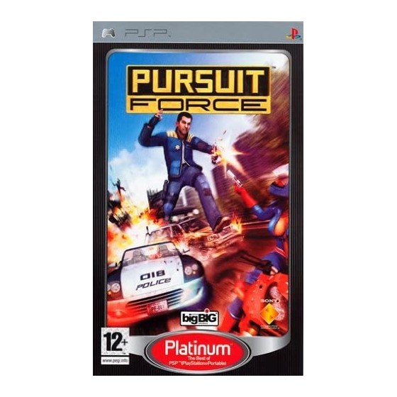 Pursuit Force - Platinum - PSP usato
