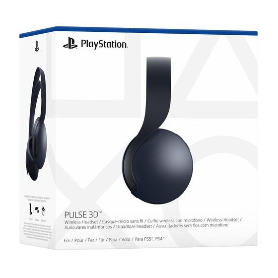 Cuffie Pulse 3D - Midnight Black - PS5 - The Gamebusters