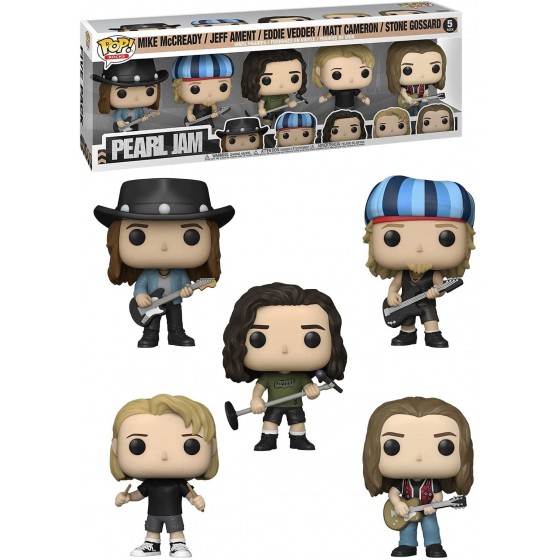 Funko Pop - Pearl Jam (5 Pack) - The Gamebusters