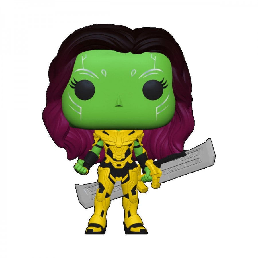 Funko Pop - Gamora with Blade of Thanos - Marvel What If...? - The Gamebusters