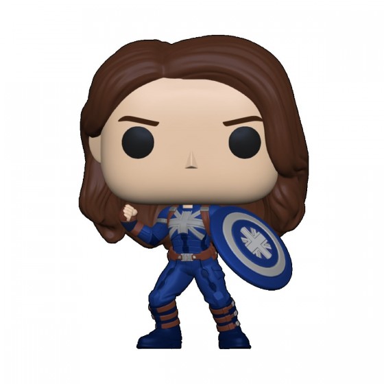 Funko Pop - Captain Carter (Stealth) - Marvel What If...? - The Gamebusters