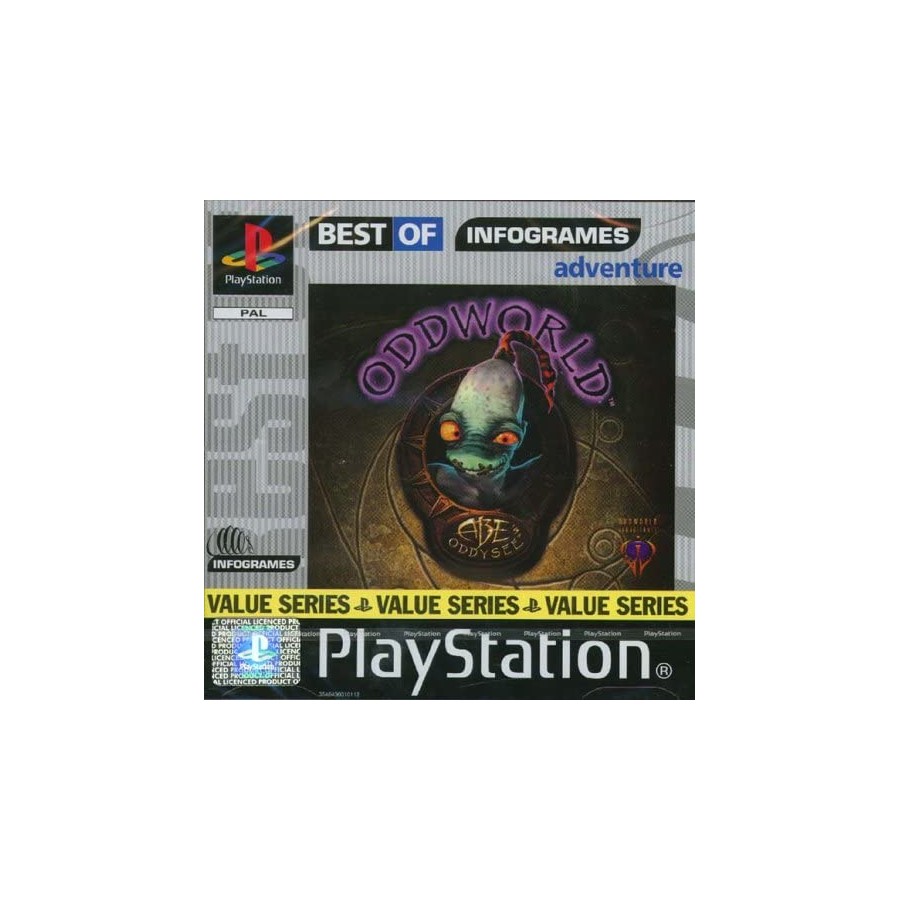 Oddworld: Abe's Oddysee - Best of Infogrames - PS1 - The Gamebusters