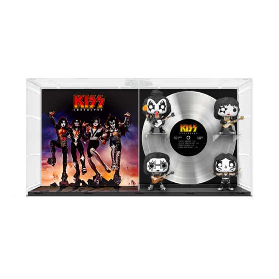 Funko Pop Albums Deluxe - Kiss Destroyer Special Ed. - the gamebusters