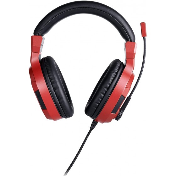 Cuffie Gaming - BigBen Headset ufficiale Playstation - con Cavo - Rosso