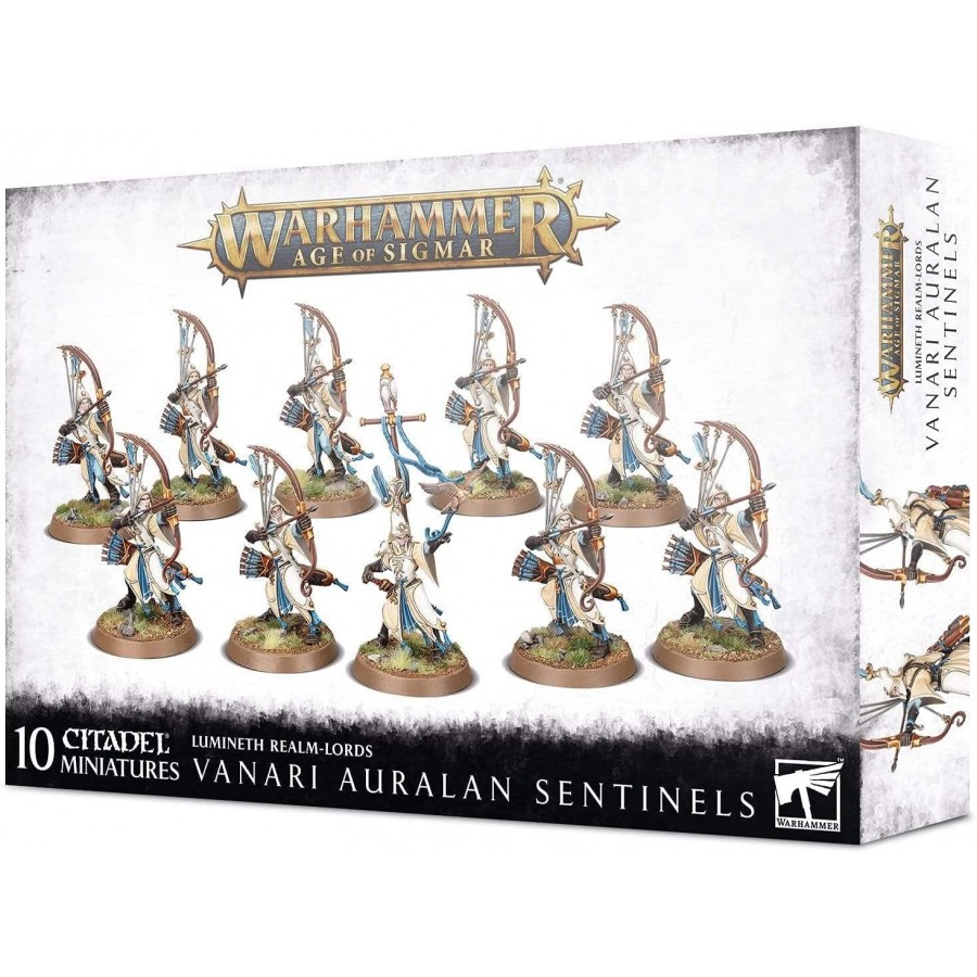 Warhammer Age of Sigmar - Lumineth Realm-Lords Vanari Auralan Sentinels - The Gamebusters