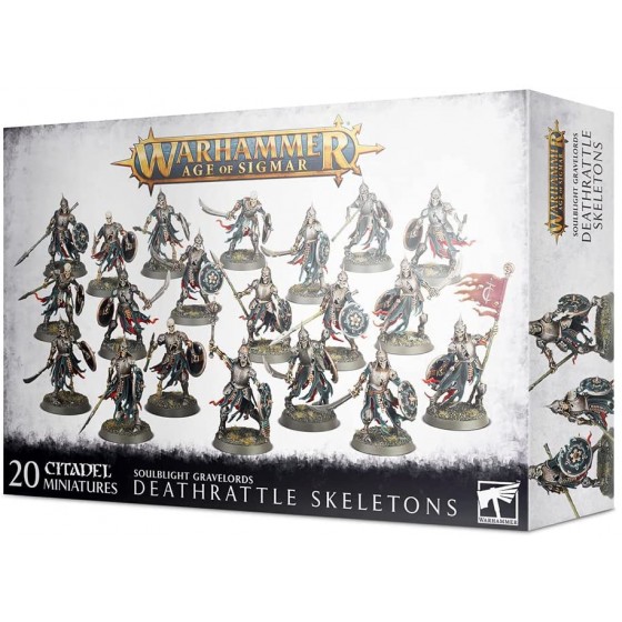 Warhammer Age of Sigmar - Soulblight Gravelords - Deathrattle Skeletons - The Gamebusters