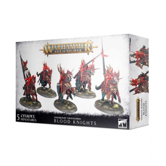 Warhammer Age of Sigmar - Soulblight Gravelords - Blood Knights - The Gamebusters