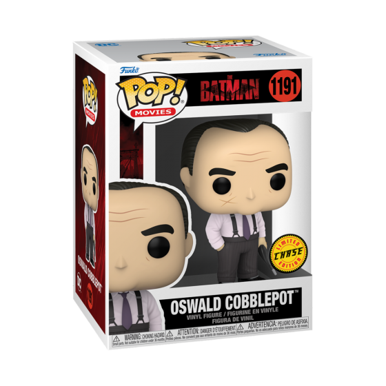Funko Pop - Oswald Cobblepot Chase Ed. 1191 - Penguin - The Batman - the gamebusters
