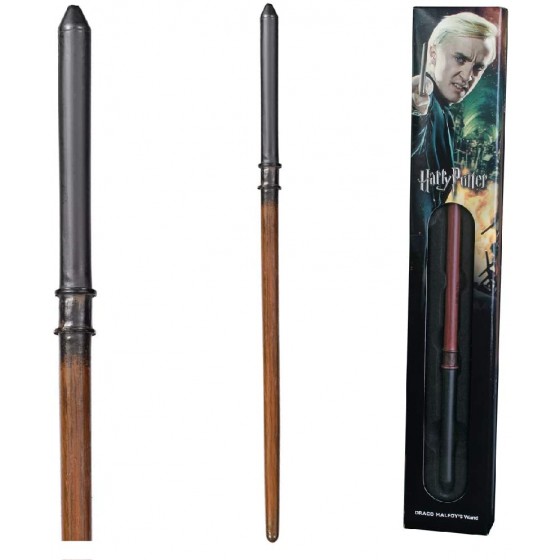 Bacchetta di Draco Malfoy - Scatola Trasparente - Harry Potter - Noble Collection - the gamebusters
