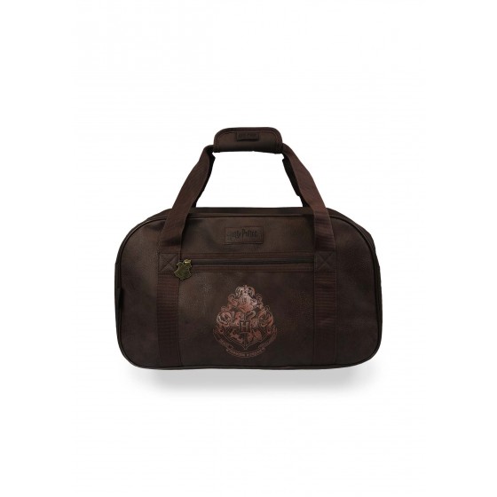 Borsa in Poliestere - Harry Potter Vintage Holdall Weekend Bag Hogwarts - Marrone The Gamebusters