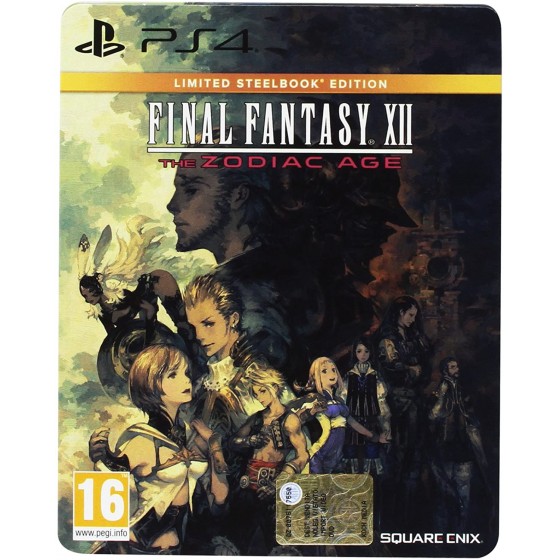 Final Fantasy XII Zodiac Age Limited Steelbook Edition
