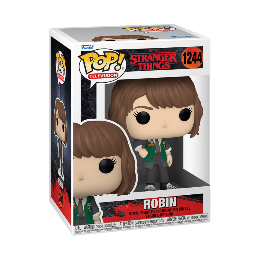 Funko Pop - Robin (1244) - Stranger Things - The Gamebusters