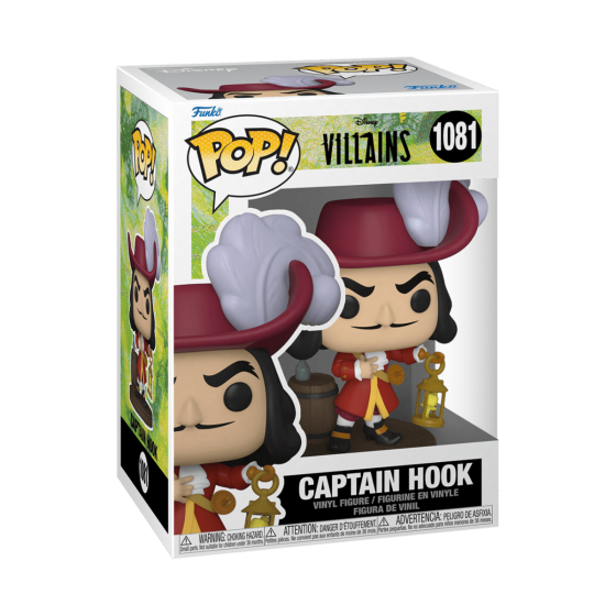 Funko Pop - Captain Hook - Disney Villains - The Gamebusters