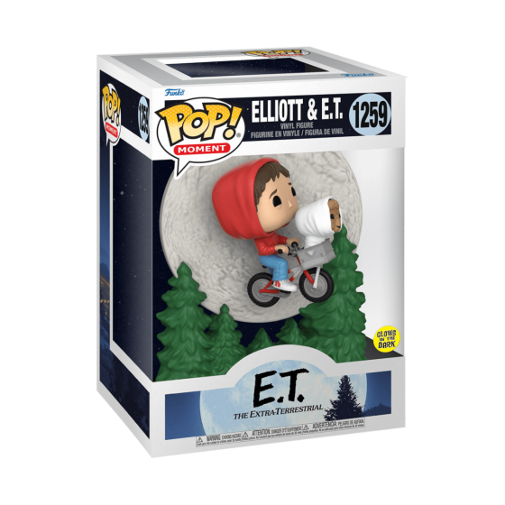 Funko Pop - Elliott & E.T.  (1259) - E.T 40th - The Gamebusters