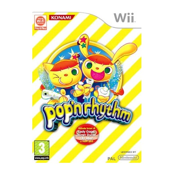 Pop'n Rhythm - Wii usato - The Gamebusters