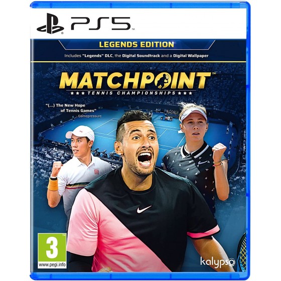 Matchpoint: Tennis Championships - PS5 usato - The Gamebusters