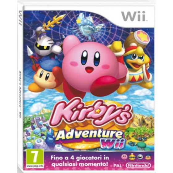 Kirby's Adventures Wii - Wii