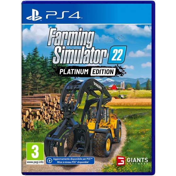 FARMING SIMULATOR 2022 PLATINUM EDITION -PS4 - THE GAMEBUSTERS