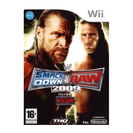 SMACK DOWN VS RAW 2009 - NINTENDO WII USATO - THE GAMEBUSTERS
