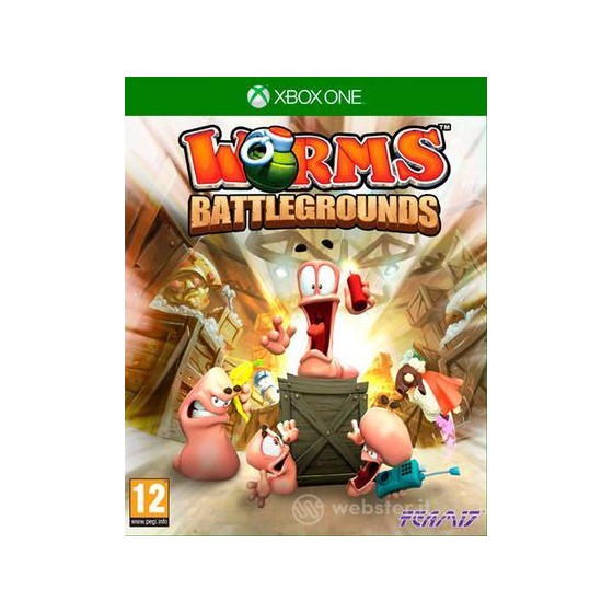 Worms battlegrounds  - Xbox One usato