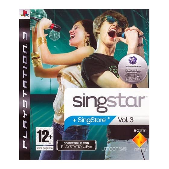 Singstar + SingStore Vol. 3 - PS3 usato