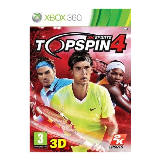 TOP SPIN 4 - XBOX 360 USATO - THE GAMEBUSTERS