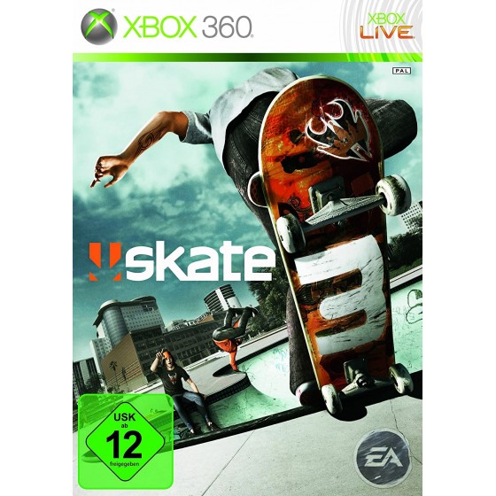 SKATE 3- XBOX 360 USATO - THE GAMEBUSTERS